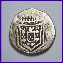 Unlisted 600 Reis (Rupia) D Maria I DIU Portuguese Silver Coin