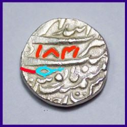Anandgarh Mint Sikh One Rupee Silver Coin