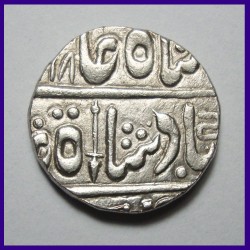 Jodhpur State Spear Mintmark Pali Mint Shah Alam II One Rupee Silver Coin